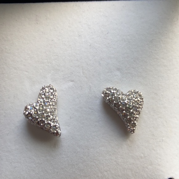 Swarovski Heart earrings - Picture 2 of 3